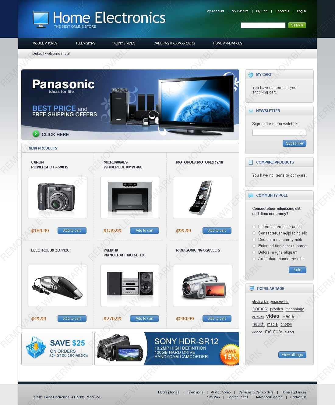 Magento Themes - GoWebBaby.Com