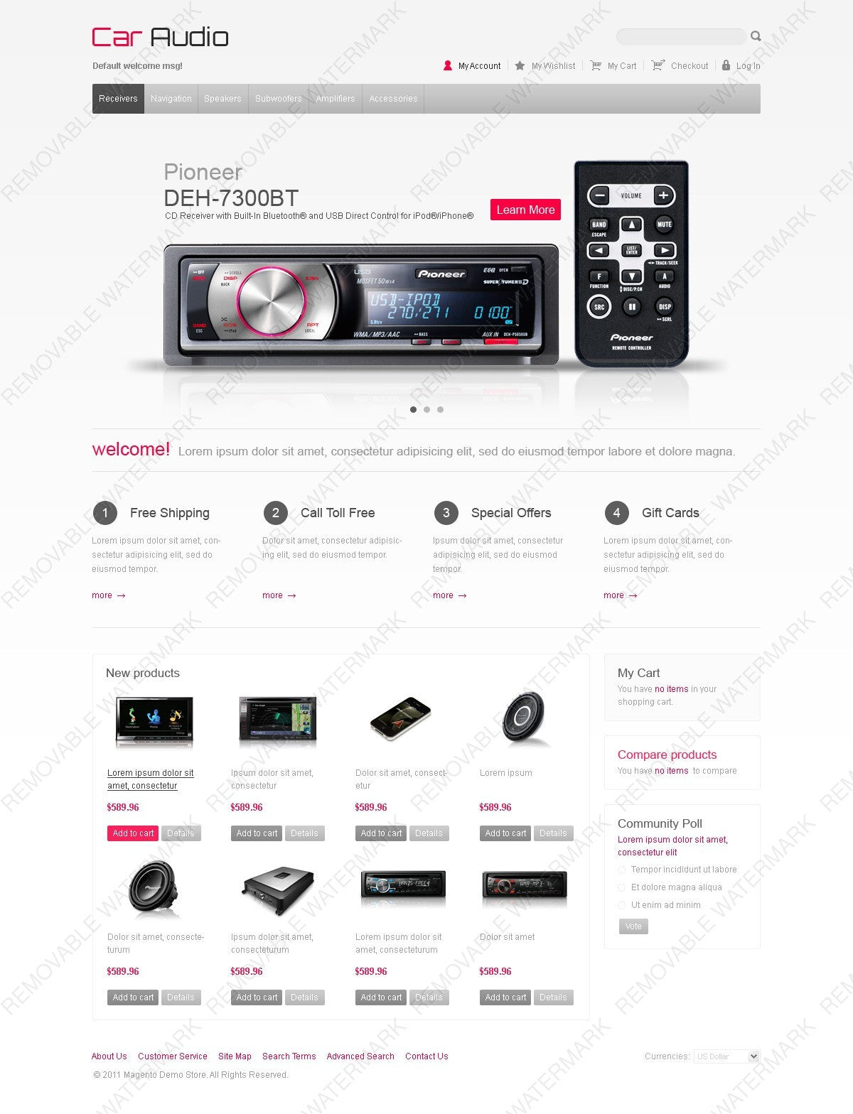 Magento Themes - GoWebBaby.Com