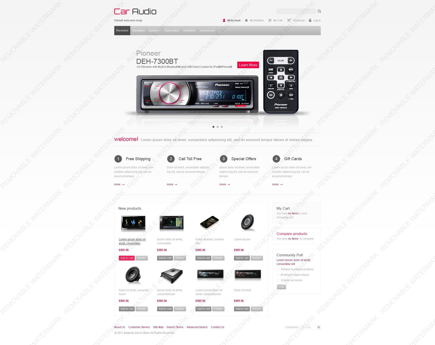 Magento Themes - GoWebBaby.Com