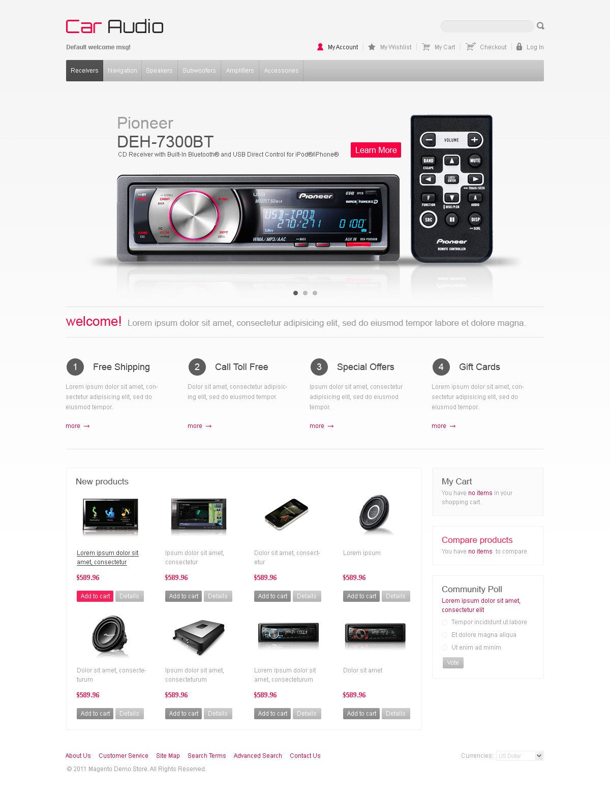 Magento Themes - GoWebBaby.Com