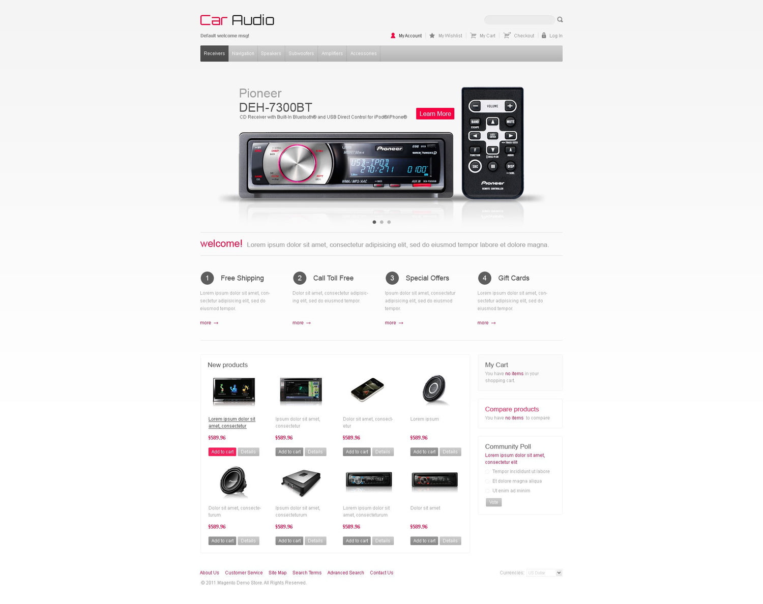 Magento Themes - GoWebBaby.Com
