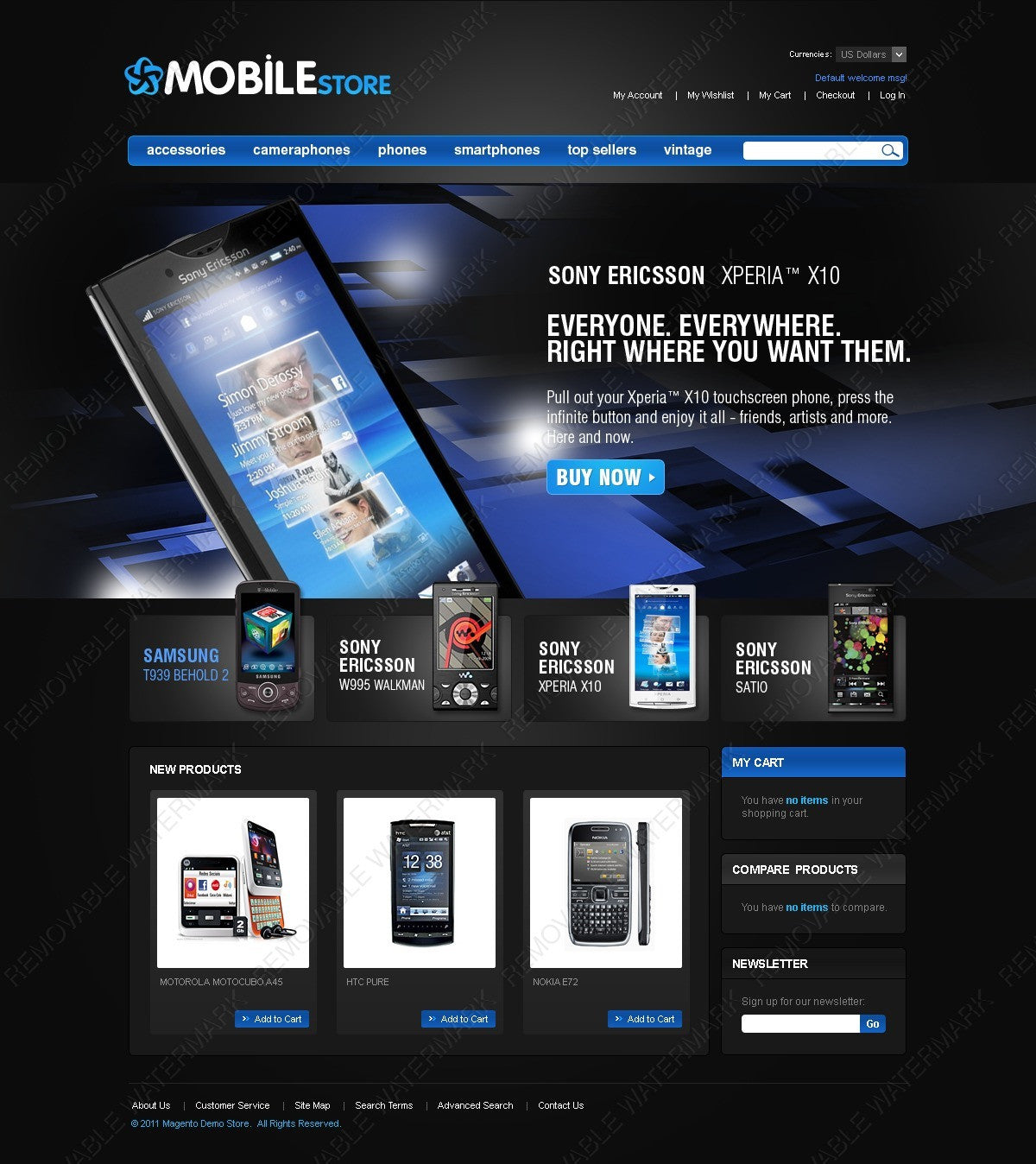 Magento Themes - GoWebBaby.Com