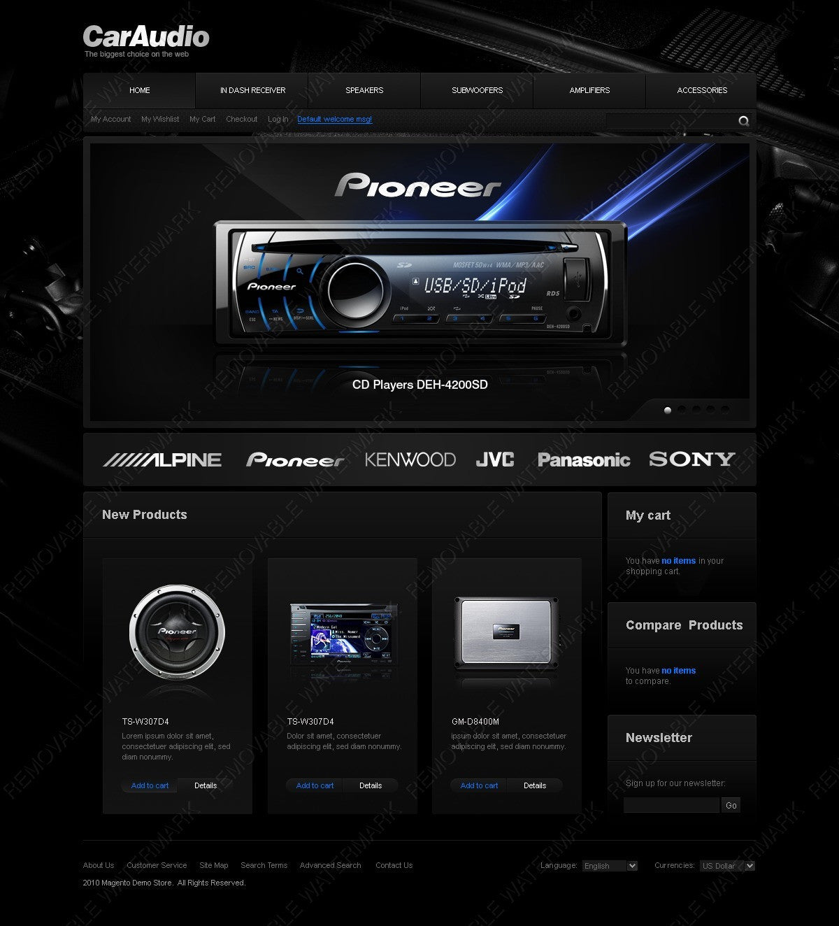 Magento Themes - GoWebBaby.Com