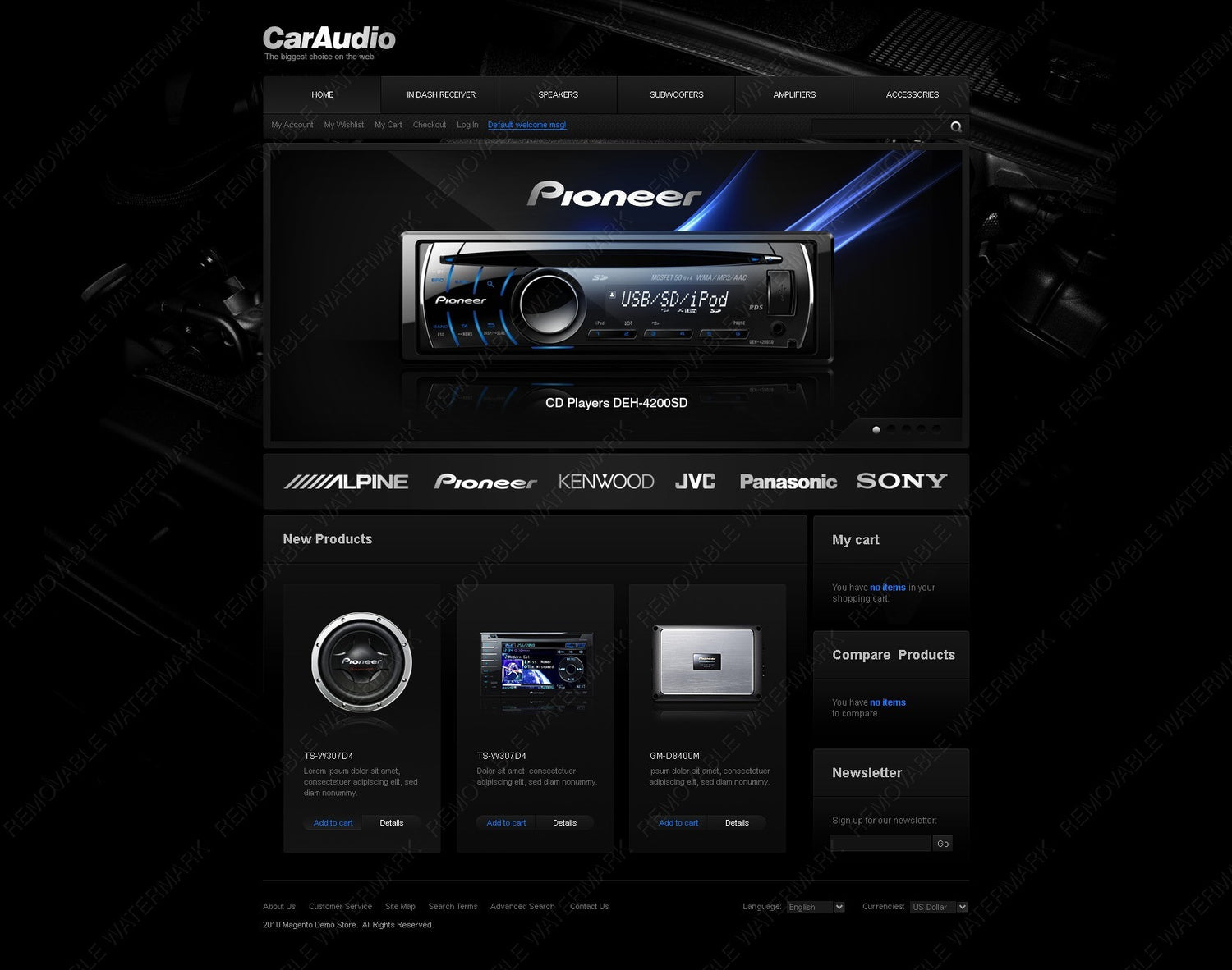 Magento Themes - GoWebBaby.Com