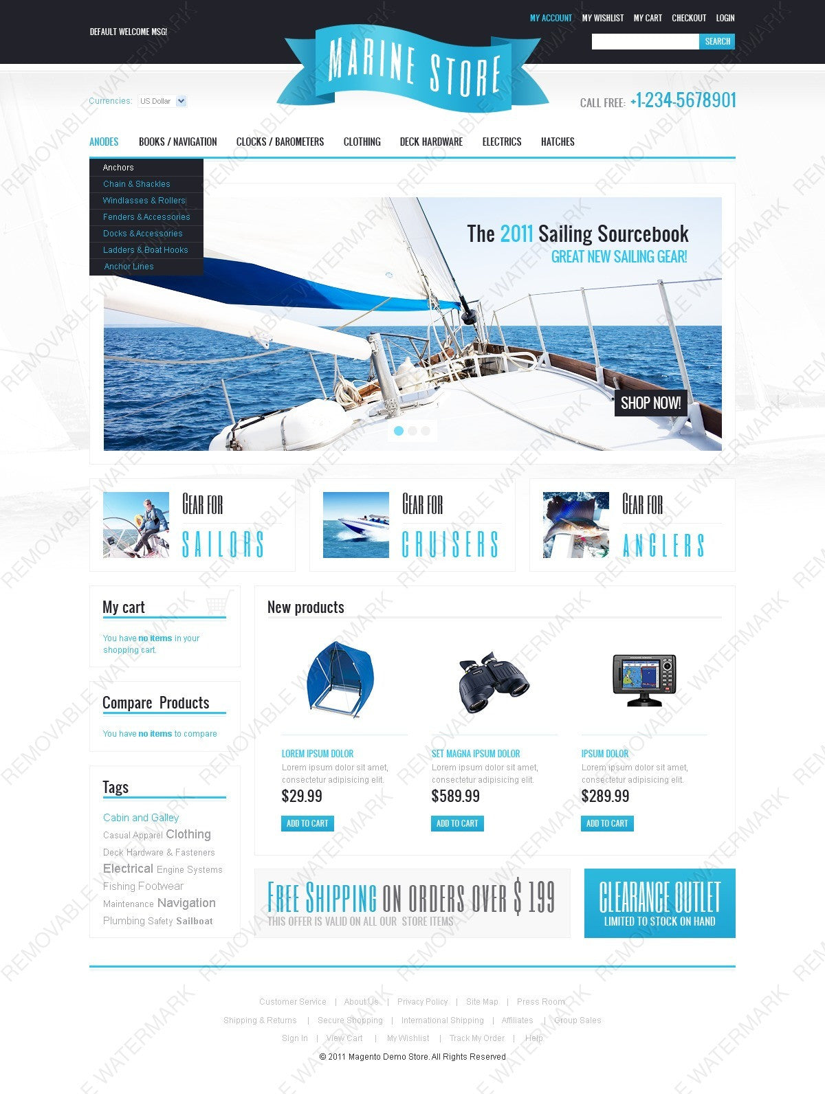 Magento Themes - GoWebBaby.Com