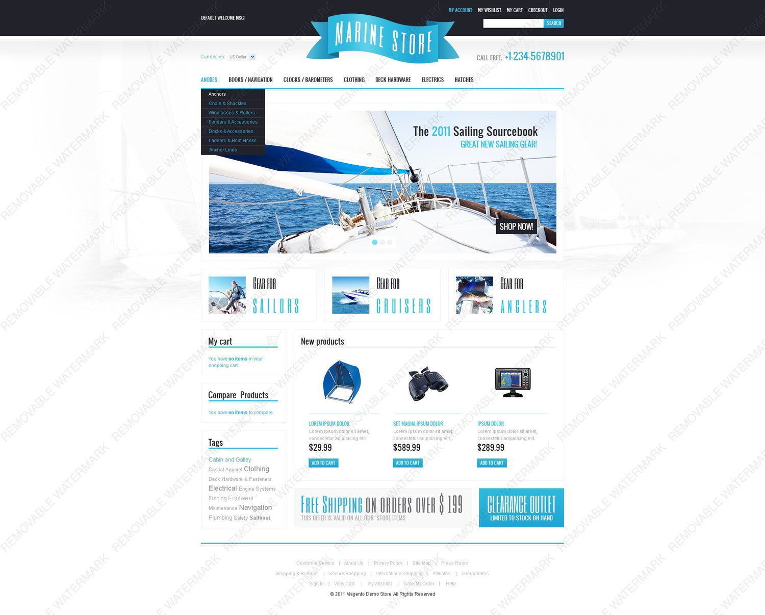 Magento Themes - GoWebBaby.Com