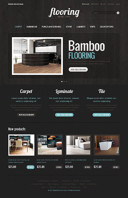 Magento Themes - GoWebBaby.Com