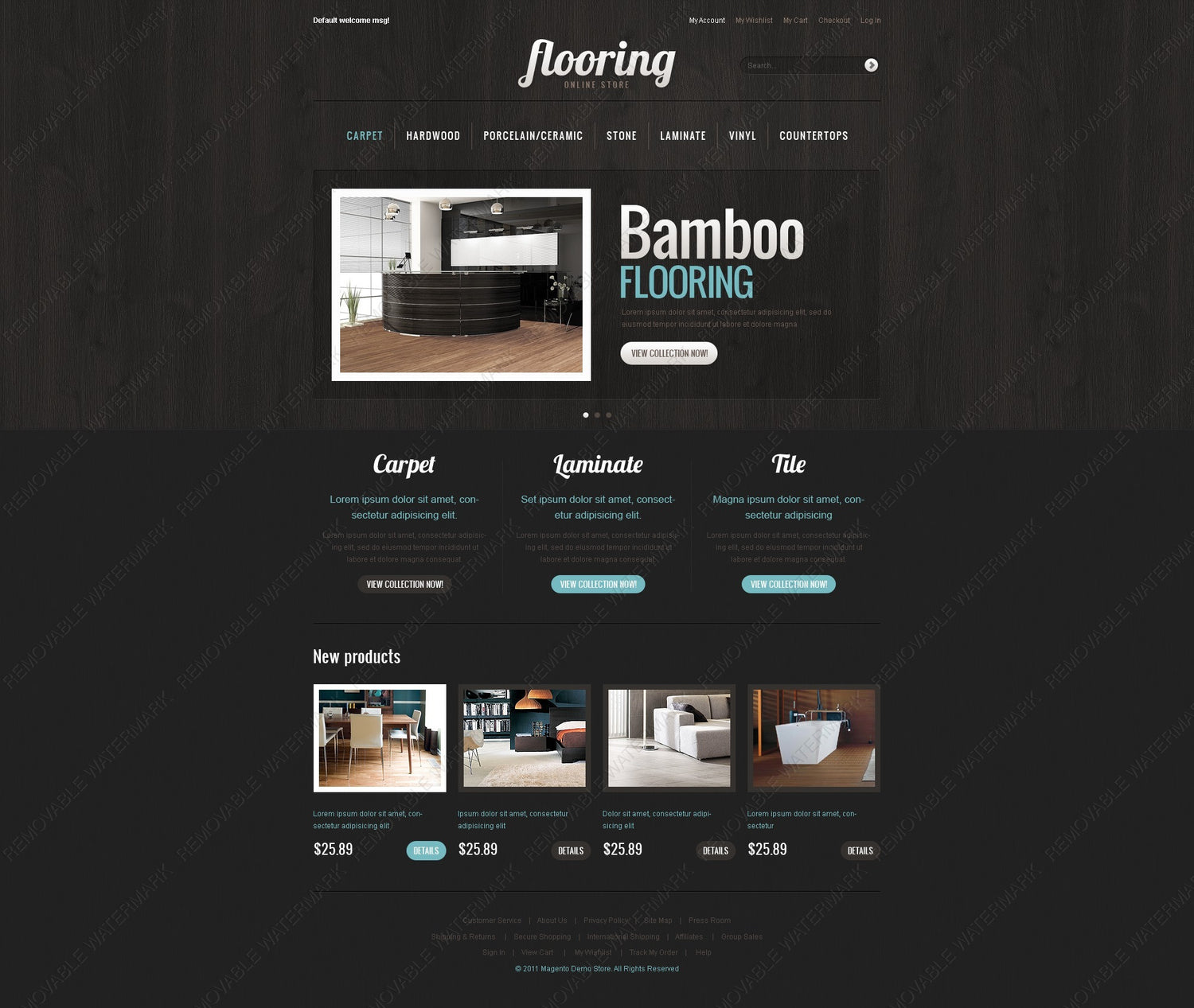 Magento Themes - GoWebBaby.Com
