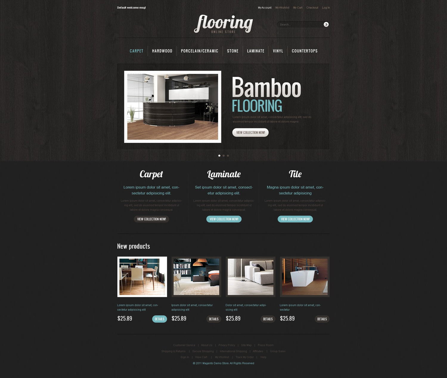 Magento Themes - GoWebBaby.Com