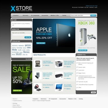 Magento Themes - GoWebBaby.Com