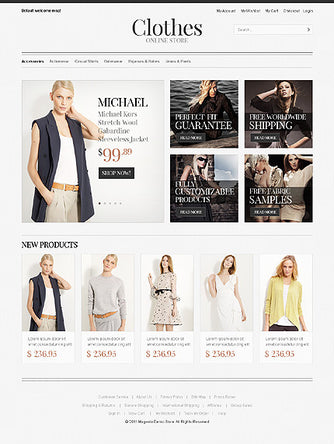 Magento Themes - GoWebBaby.Com