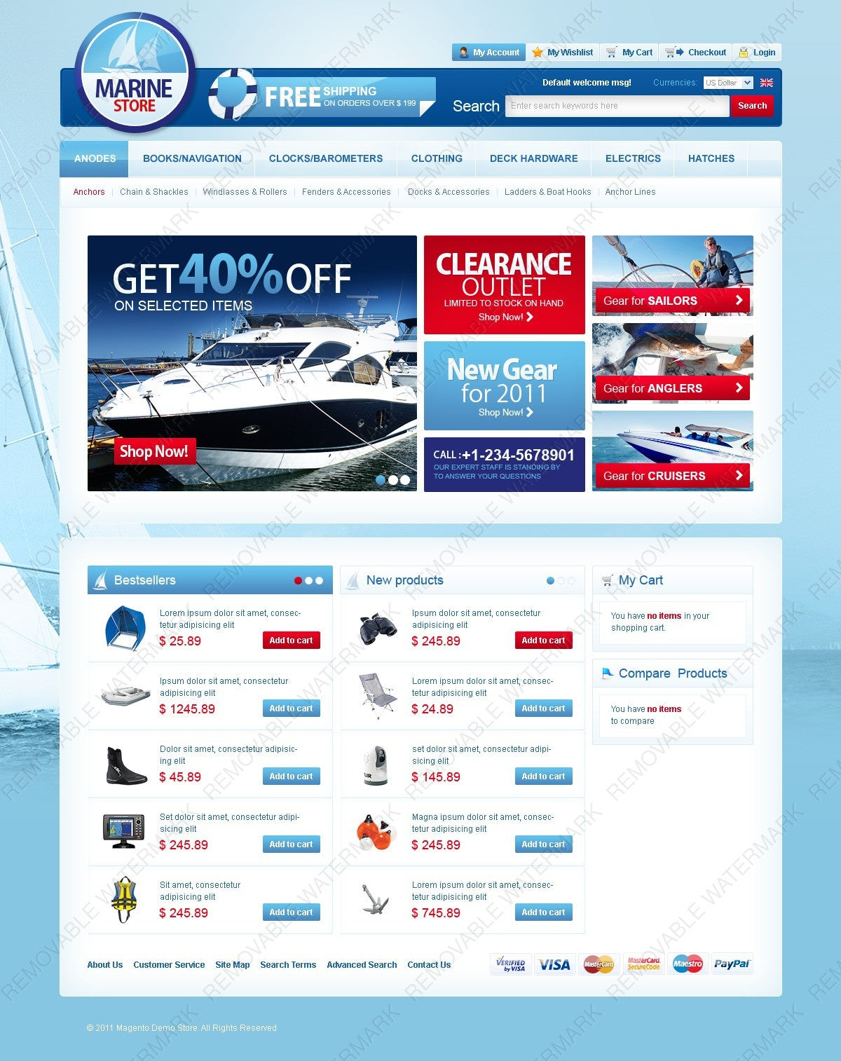 Magento Themes - GoWebBaby.Com