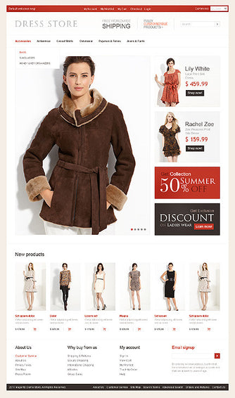 Magento Themes - GoWebBaby.Com