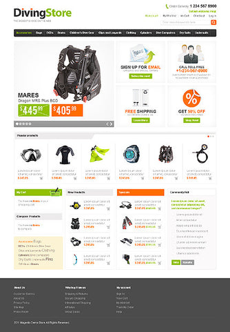 Magento Themes - GoWebBaby.Com