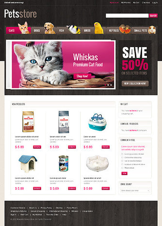 Magento Themes - GoWebBaby.Com