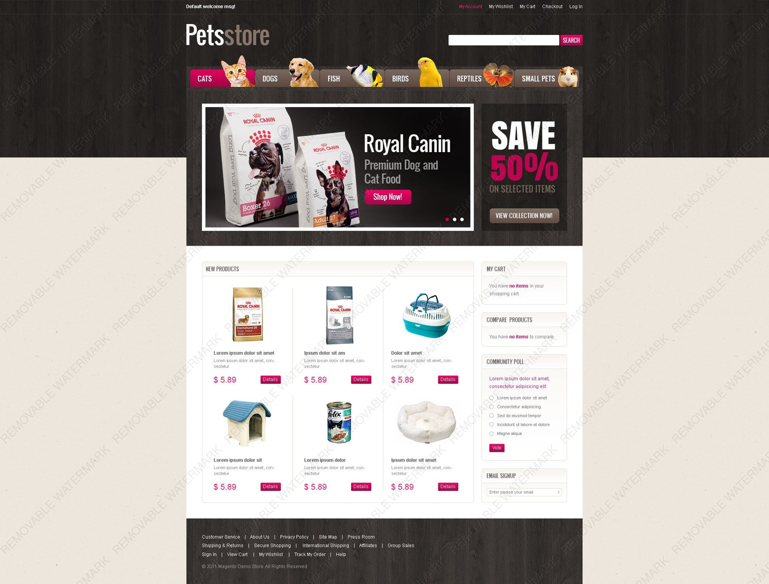 Magento Themes - GoWebBaby.Com