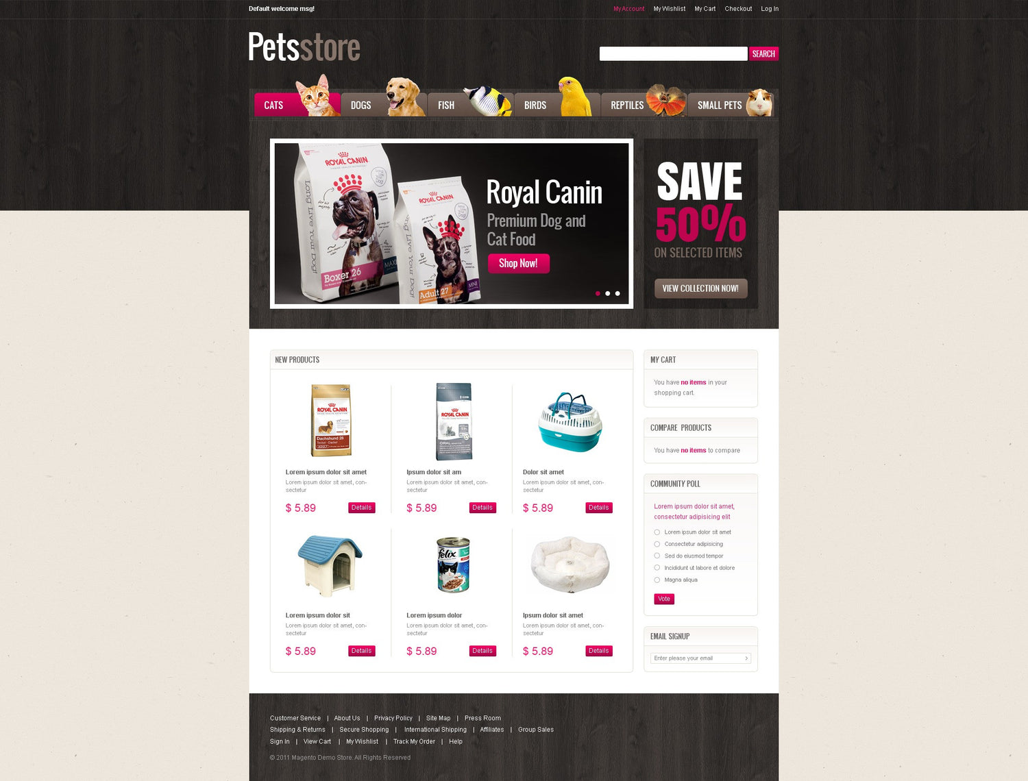 Magento Themes - GoWebBaby.Com
