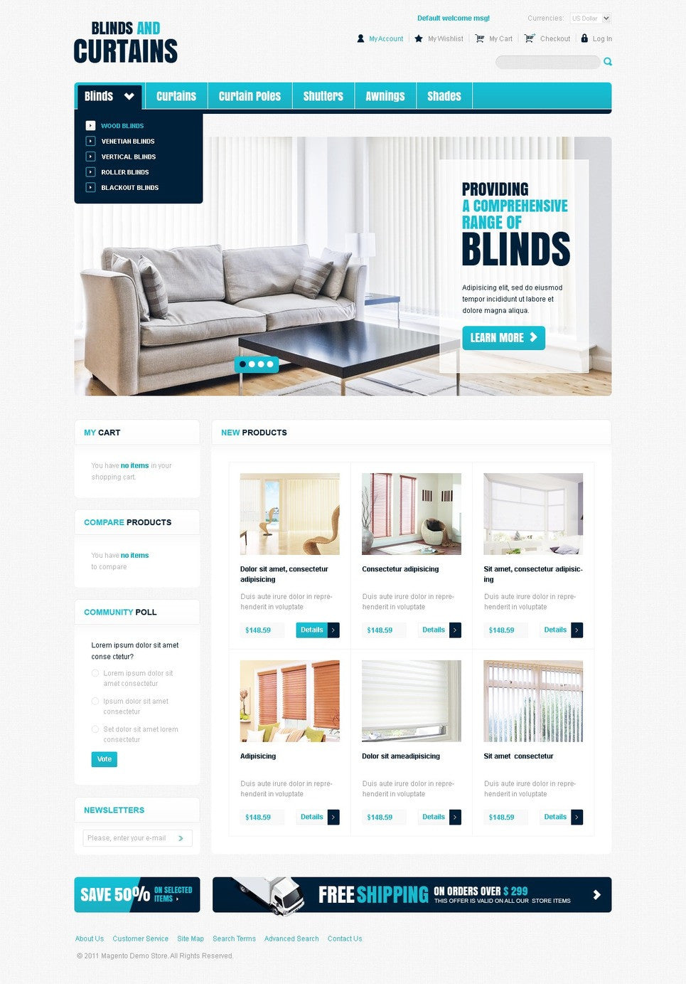 Magento Themes - GoWebBaby.Com