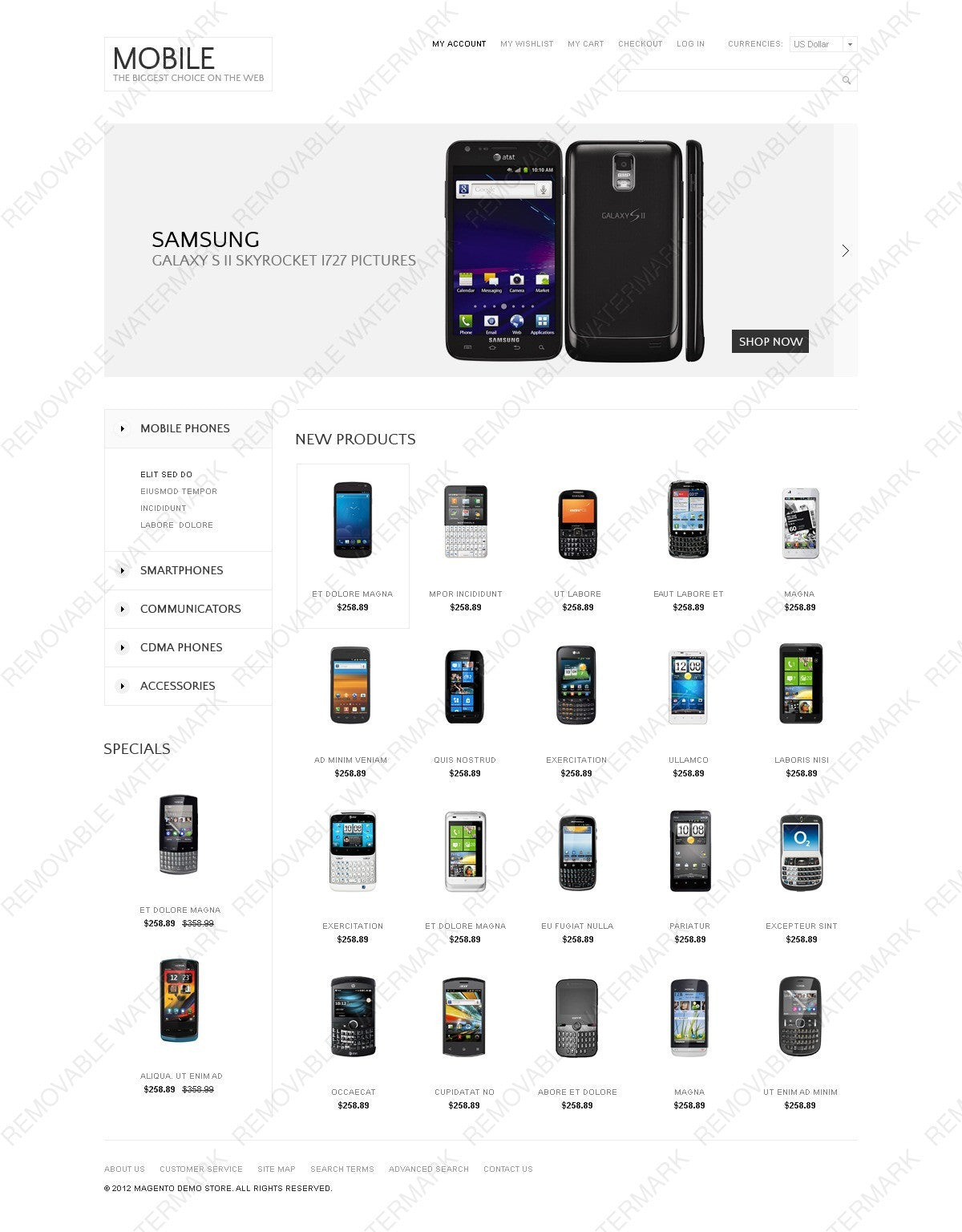 Magento Themes - GoWebBaby.Com