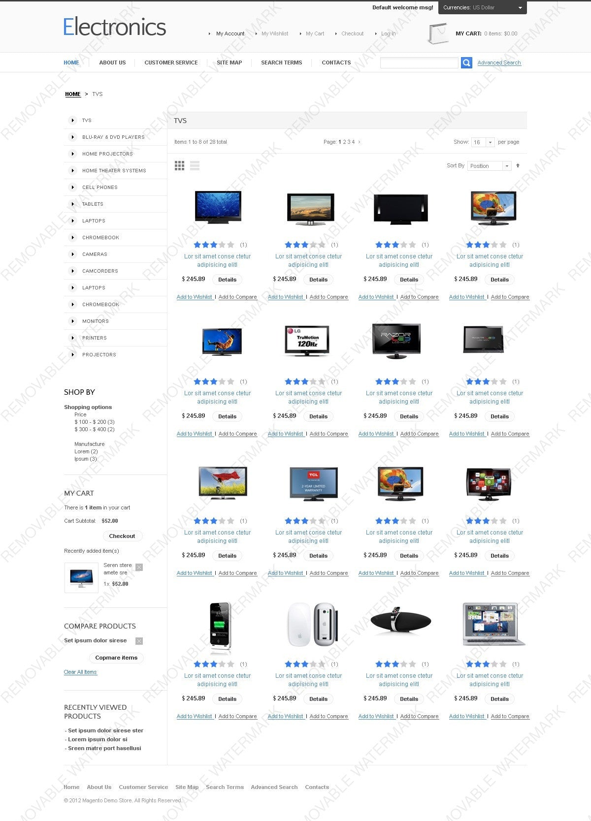 Magento Themes - GoWebBaby.Com
