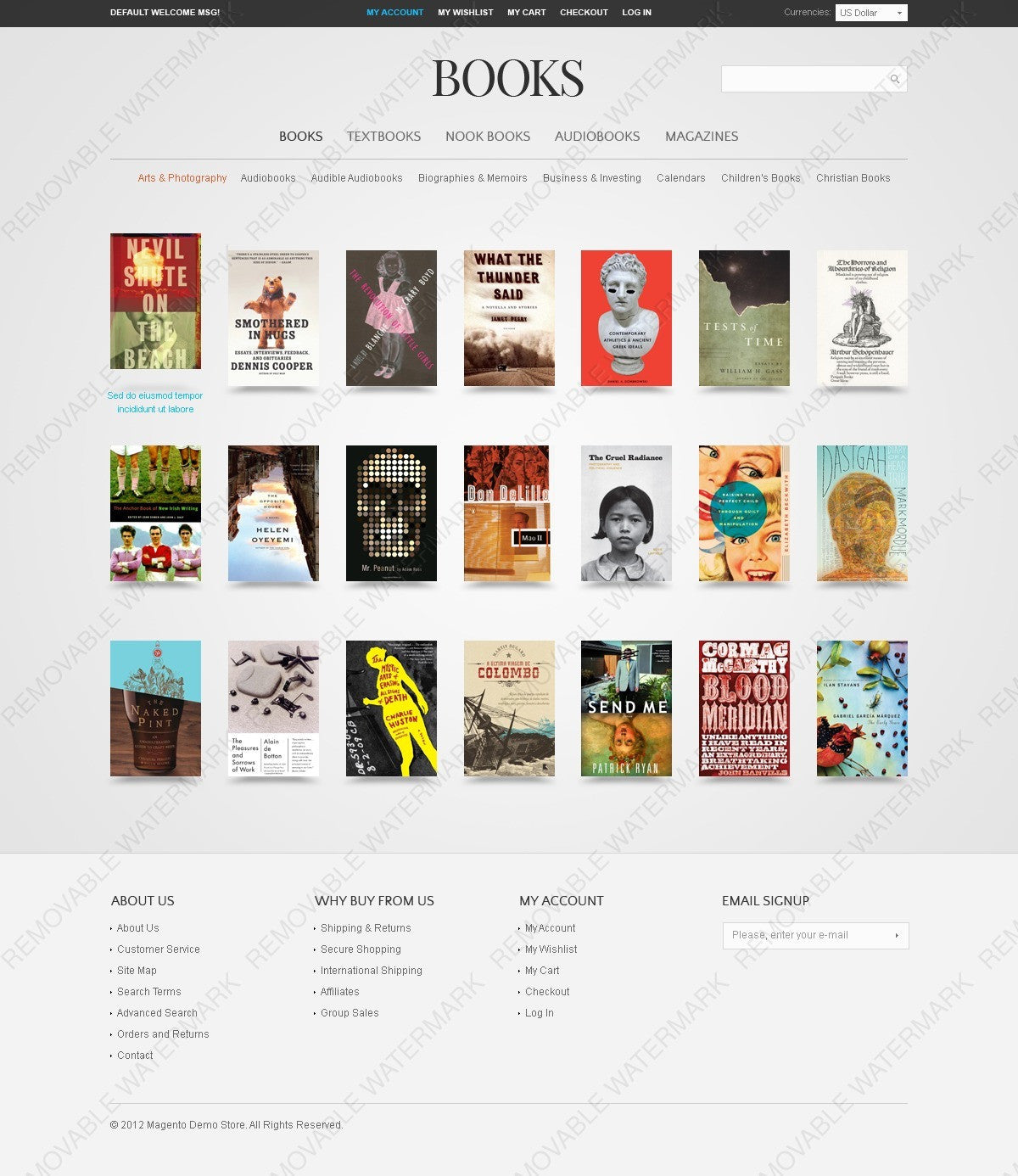 Magento Themes - GoWebBaby.Com