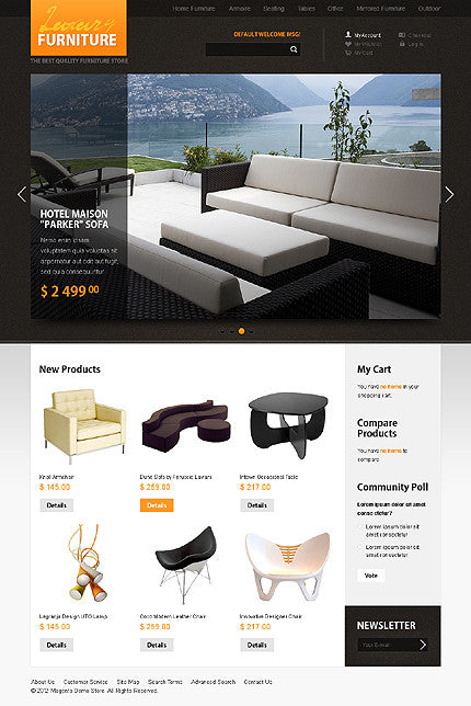 Magento Themes - GoWebBaby.Com