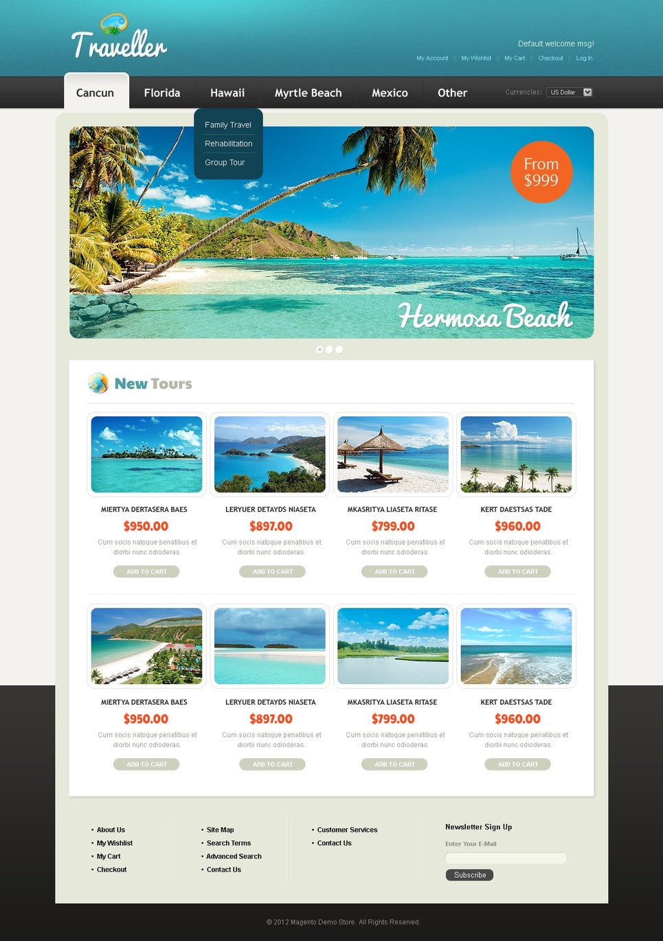 Magento Themes - GoWebBaby.Com