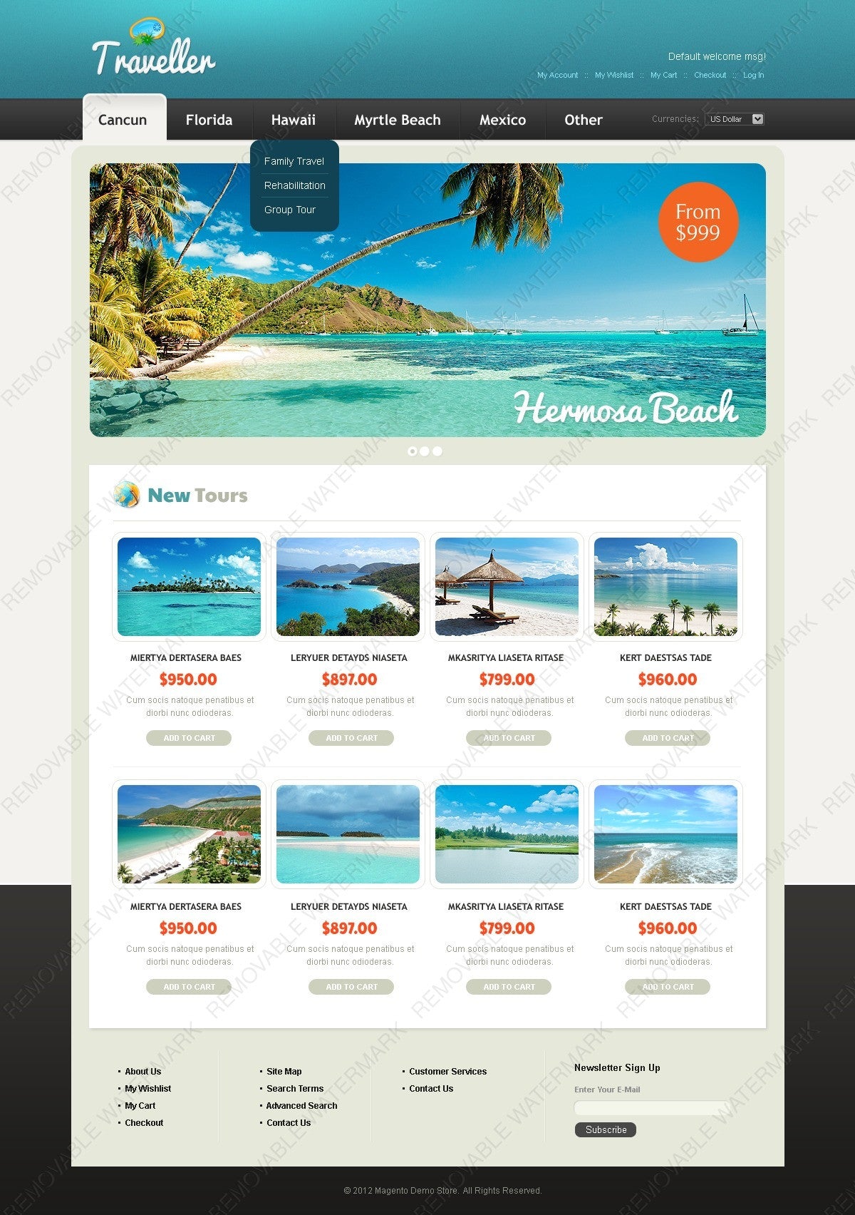 Magento Themes - GoWebBaby.Com