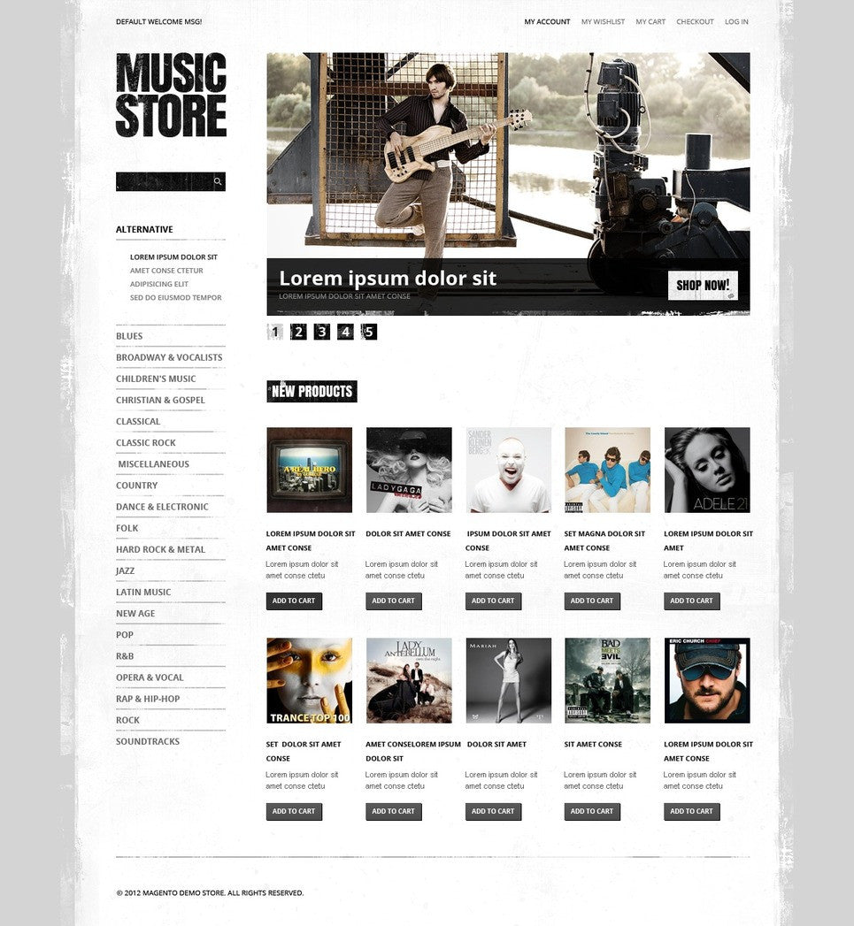 Magento Themes - GoWebBaby.Com
