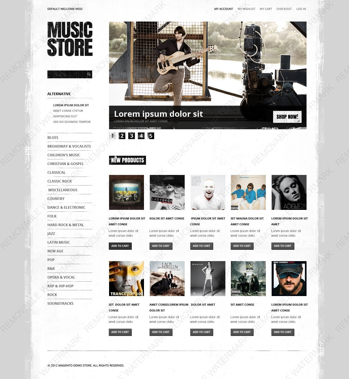 Magento Themes - GoWebBaby.Com