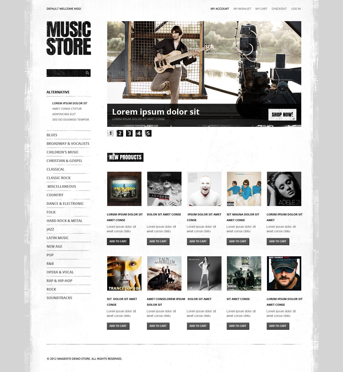 Magento Themes - GoWebBaby.Com