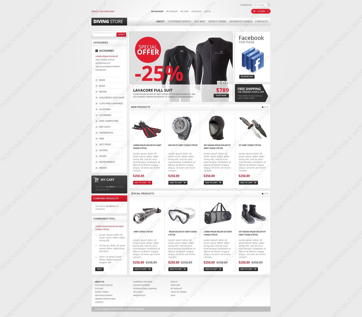 Magento Themes - GoWebBaby.Com