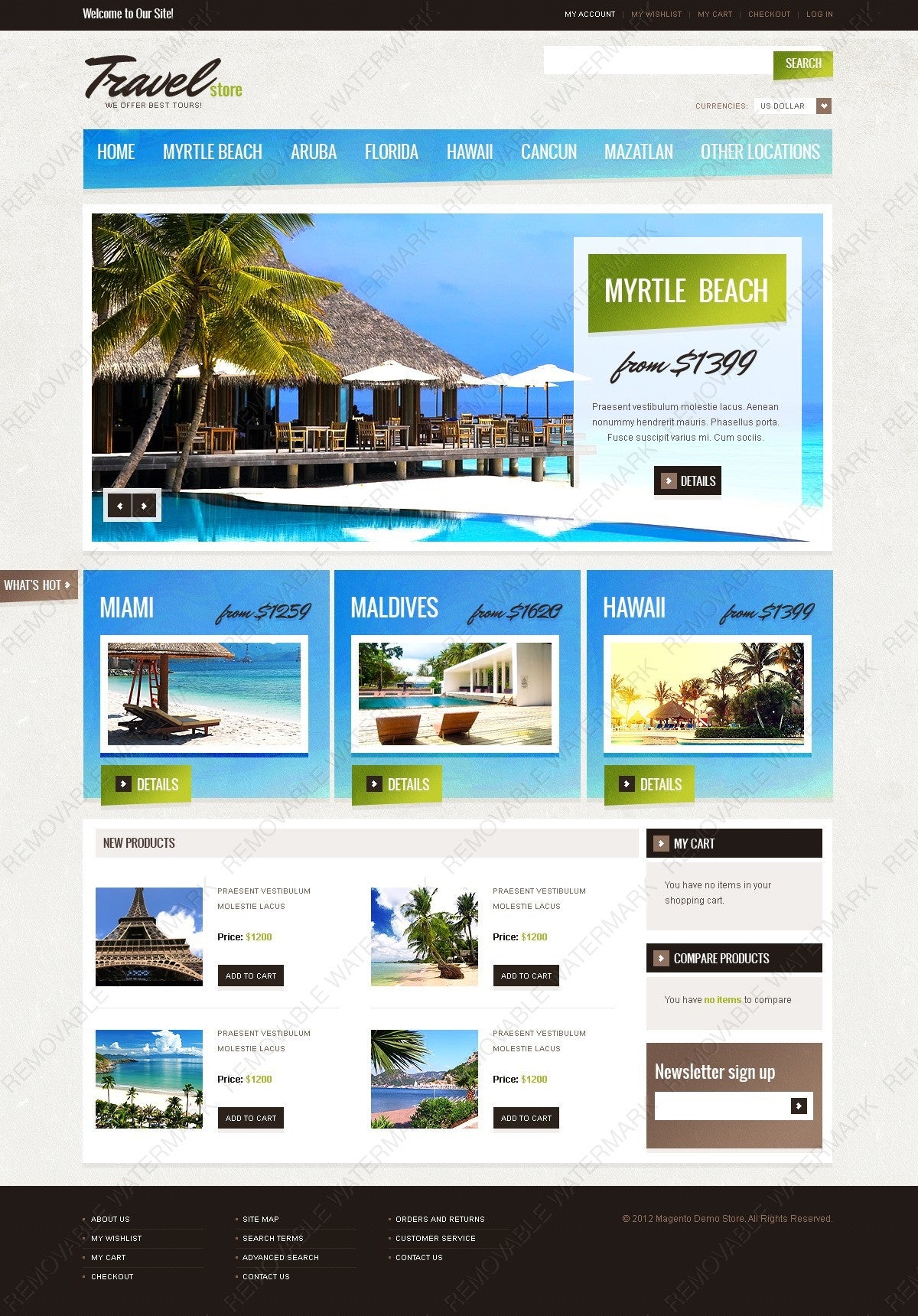 Magento Themes - GoWebBaby.Com