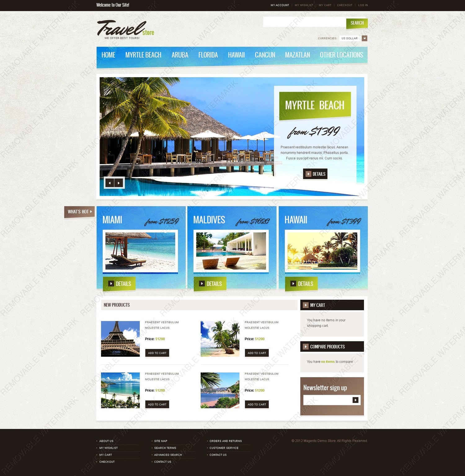 Magento Themes - GoWebBaby.Com