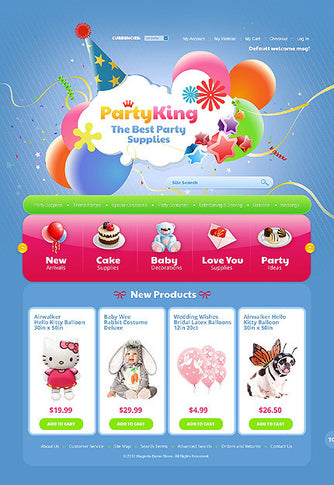 Magento Themes - GoWebBaby.Com