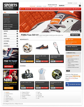 Magento Themes - GoWebBaby.Com