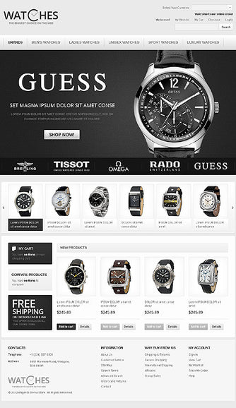 Magento Themes - GoWebBaby.Com