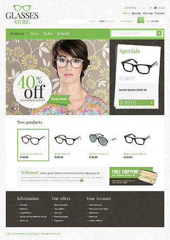 Magento Themes - GoWebBaby.Com