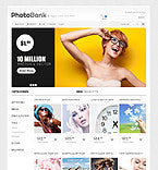 Photo Bank Stock Images Magento Website Design - GoWebBaby.Com