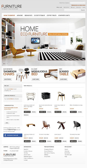 Magento Themes - GoWebBaby.Com
