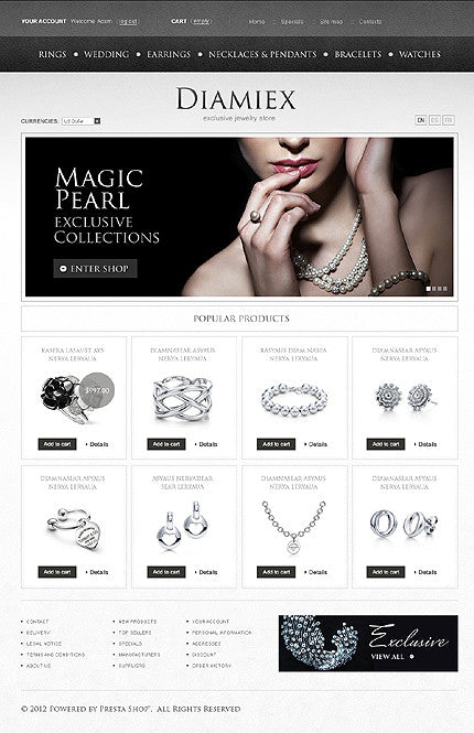 Magento Themes - GoWebBaby.Com