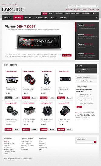 Magento Themes - GoWebBaby.Com