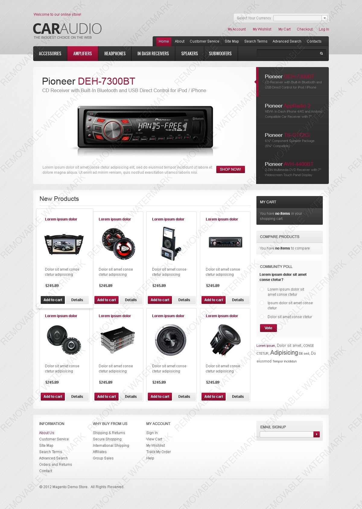 Magento Themes - GoWebBaby.Com