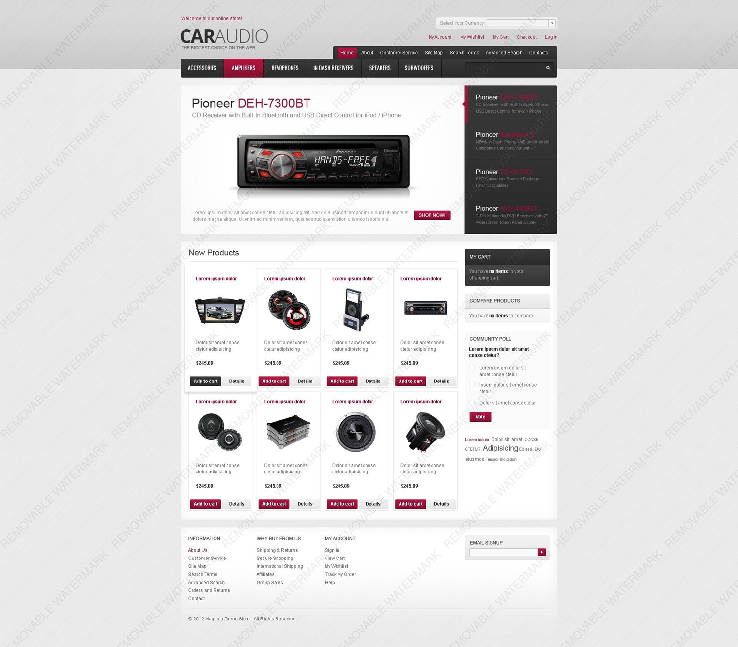 Magento Themes - GoWebBaby.Com
