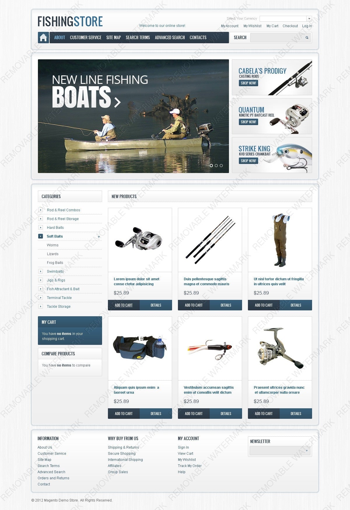 Magento Themes - GoWebBaby.Com