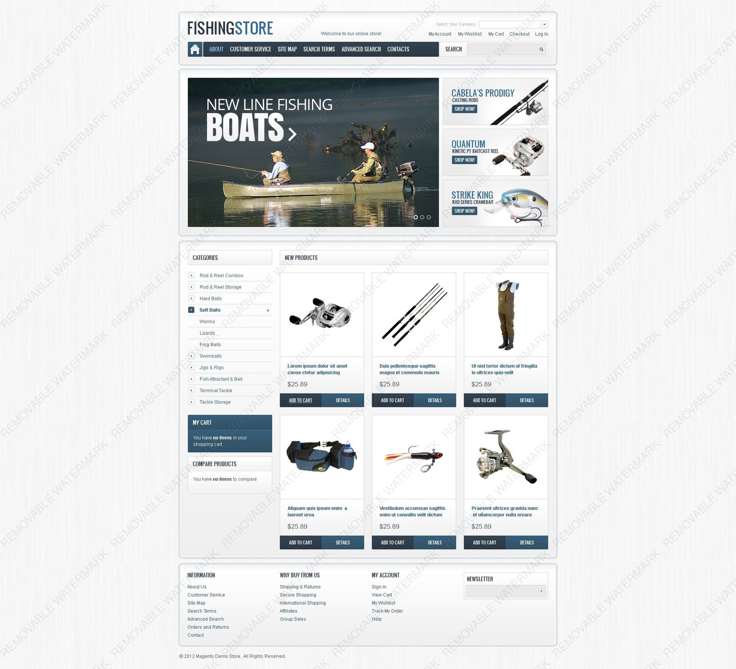 Magento Themes - GoWebBaby.Com