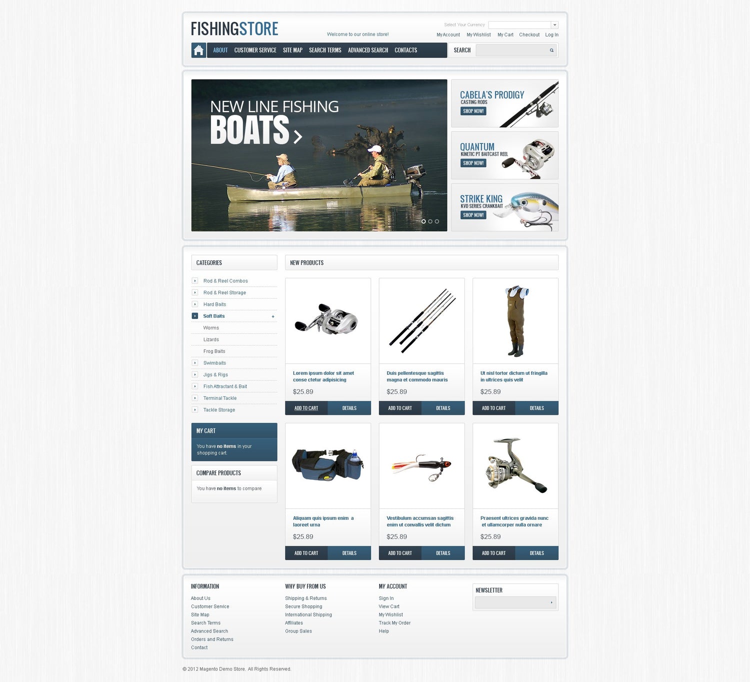 Magento Themes - GoWebBaby.Com