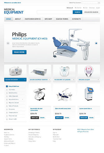 Magento Themes - GoWebBaby.Com