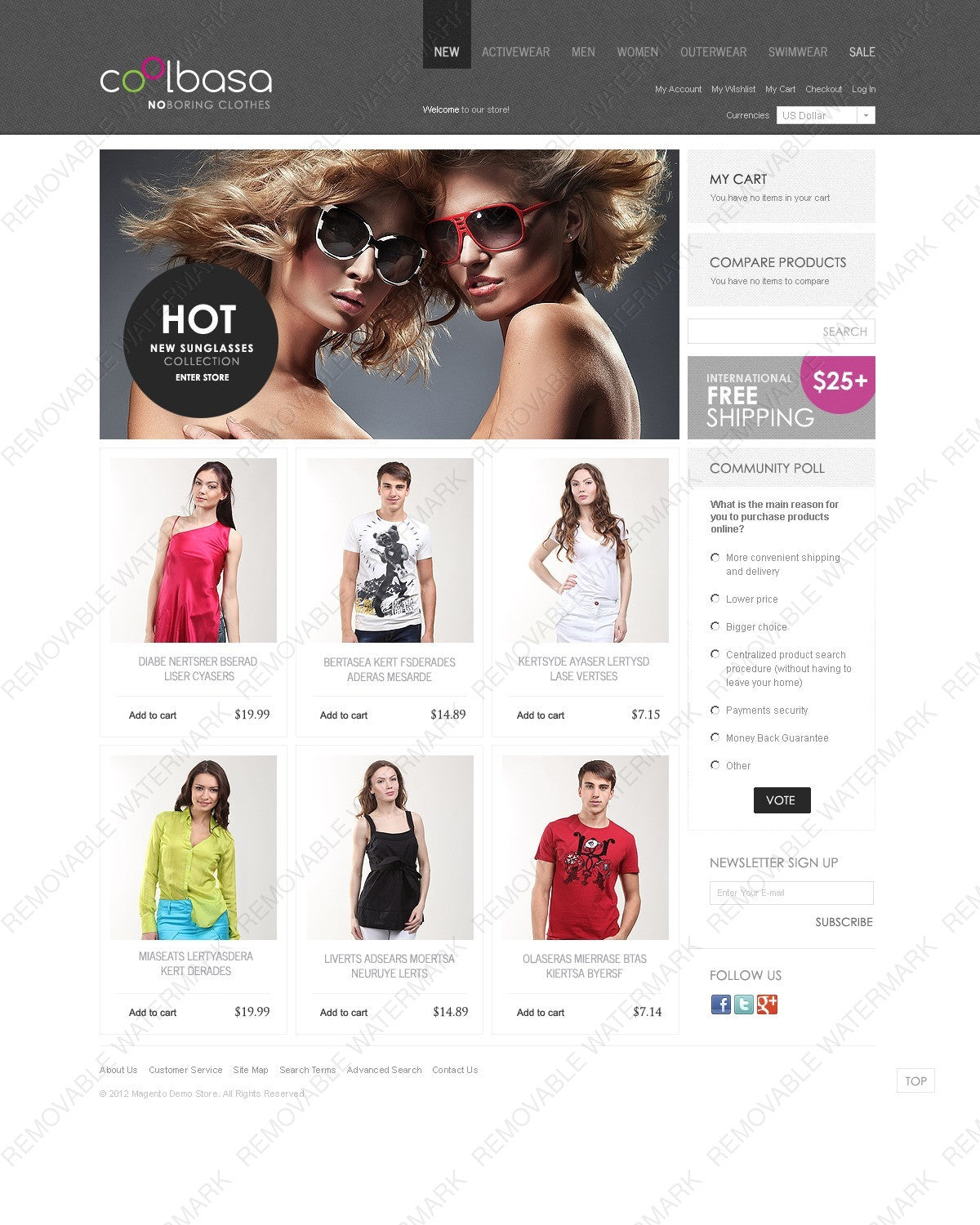 Magento Themes - GoWebBaby.Com