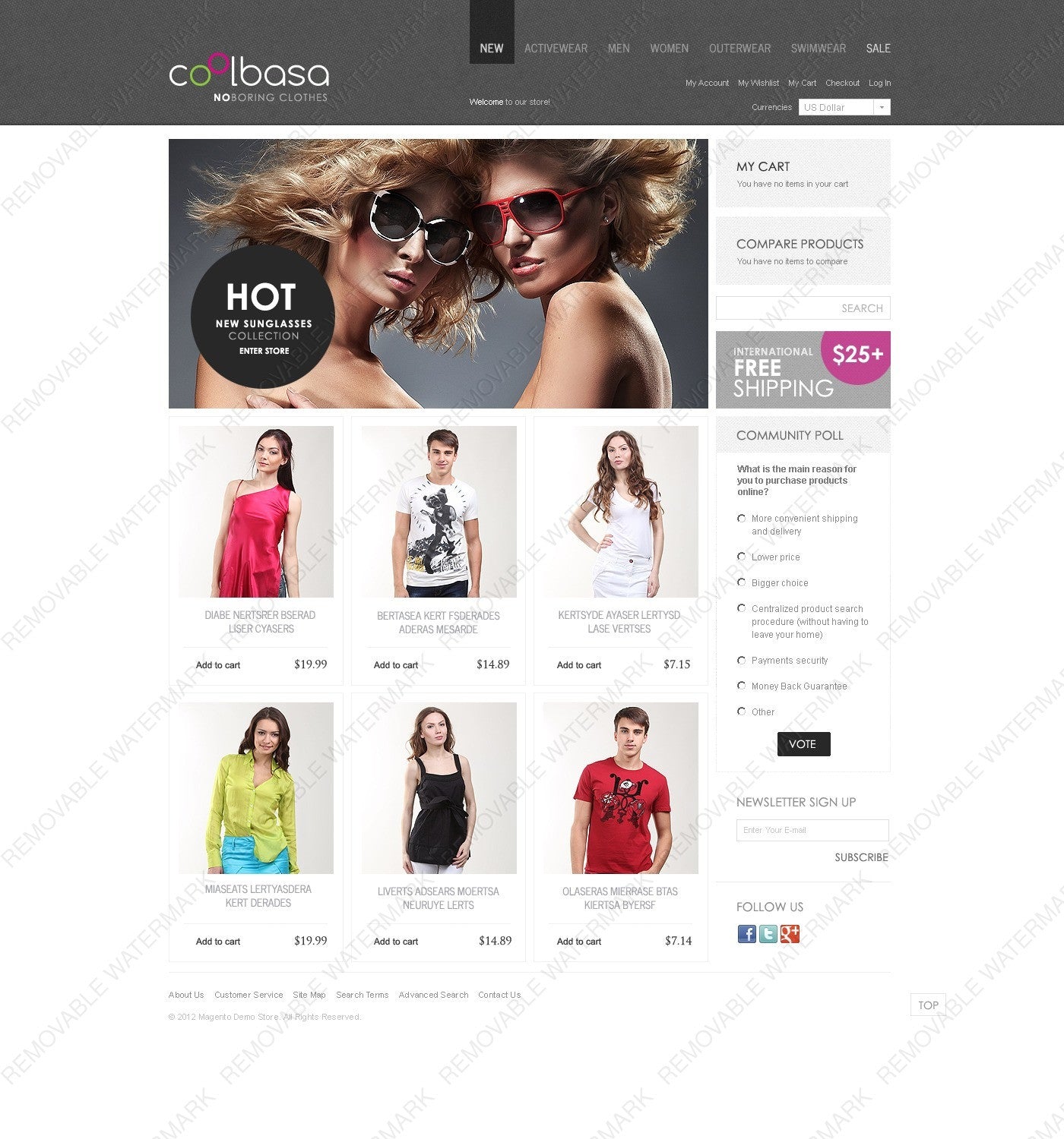Magento Themes - GoWebBaby.Com